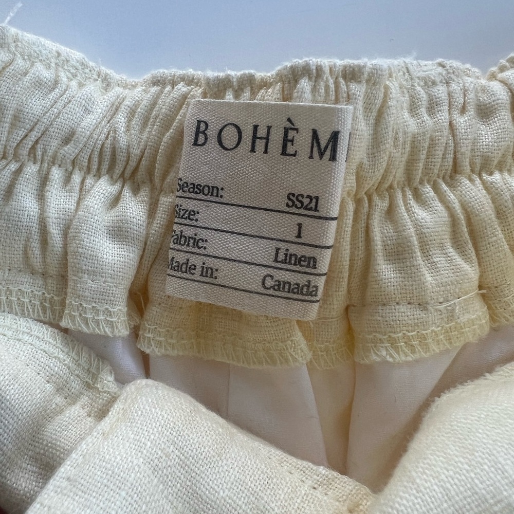 Boheme Goods Linen Trousers - Picture 3 of 6